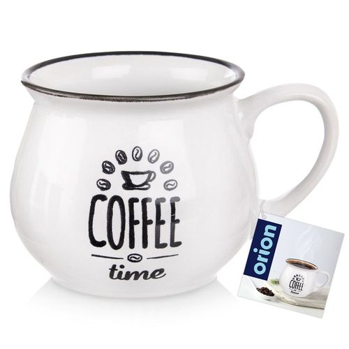 Kubek do kawy ceramiczny biały 320 ml na Arena.pl
