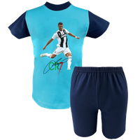 Krótka Piżama dziecięca Cristiano Ronaldo z autografem