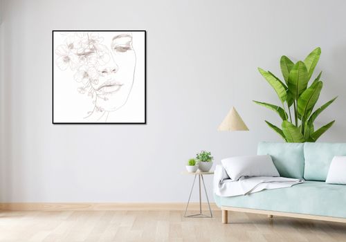 Plakat 90x90cm Kwitnąca Imersja na Arena.pl