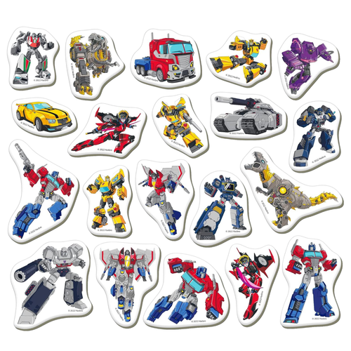 Zestaw Magnesów Transformatory Czas Bohaterów Transformers Układanka na Arena.pl
