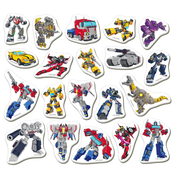 Zestaw Magnesów Transformatory Czas Bohaterów Transformers Układanka zdjęcie 2