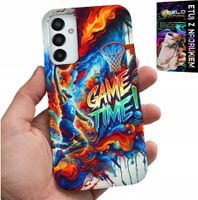 ETUI DO SAMSUNG GALAXY M23 - KOSZYKÓWKA NBA GAME TIME, CASE + SZKŁO