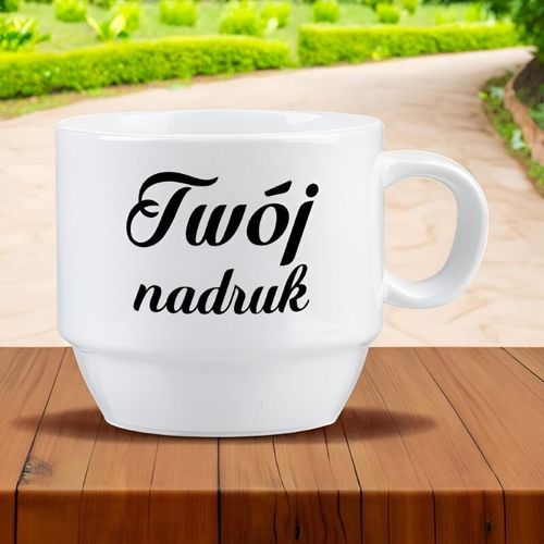 Biała filiżanka do Espresso 170 ml z Twoim nadrukiem na Arena.pl