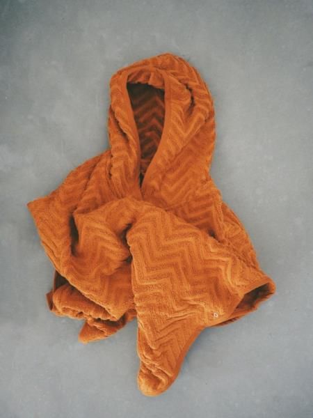 Filibabba Poncho Zigzag Rust zdjęcie 5