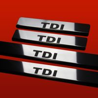 Listwa progowa SKODA OCTAVIA MK3 TDI Stal nierdzewna 304 połysk 4szt