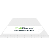 Poliwęglan wielokomorowy 4000x2100 mleczny 10 mm 6M