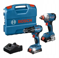 BOSCH ZESTAW COMBO 18V (GDX 18V-285, GSB 185-LI) 2x2,0Ah L-CASE