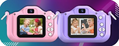 APARAT CYFROWY DLA DZIECI JEDNOROŻEC SELFIE KAMERA+KARTA 32GB MENU PL na Arena.pl