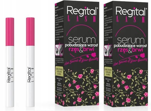 REGITAL LASH SERUM POBUDZAJĄCE WZROST RZĘS 2x3ml na Arena.pl