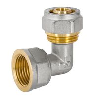 KOLANO PEX-AL-PEX CHROM 3/4*20 DZIEWCZYNKA - D005.3/4*20