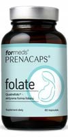 formeds PRENACAPS folate | Quatrefolic - aktywna forma folianu | 60 kaps