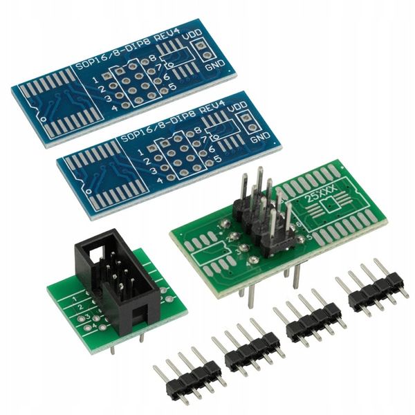 MEGA zestaw programator EEPROM i Flash EZP2019+ BIOS SPI I2C klips adapter zdjęcie 12