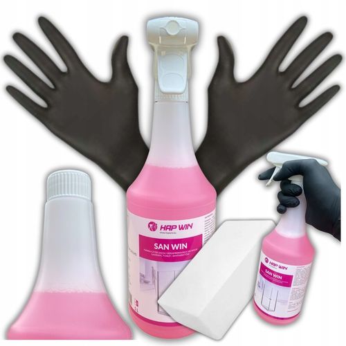 Środek Pianka do Sanitariatów Łazienek KABIN PRYSZNICÓW 1L HAP WIN GRATISY na Arena.pl