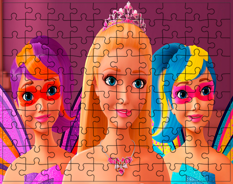 Puzzle Barbie zdjęcie 1