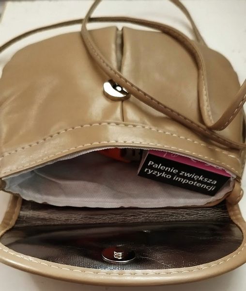 Torebka listonoszka skóra ekologiczna MOCCA zdjęcie 3