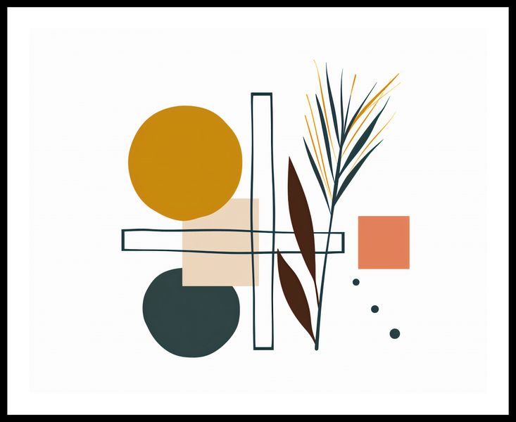 Plakat 76x60,5cm Ogród Symetryczny zdjęcie 3