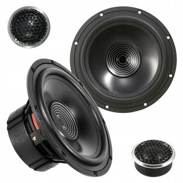 Głośniki AudioCircle 165mm 150W samochodowe 2 drożne tweetery zdjęcie 1