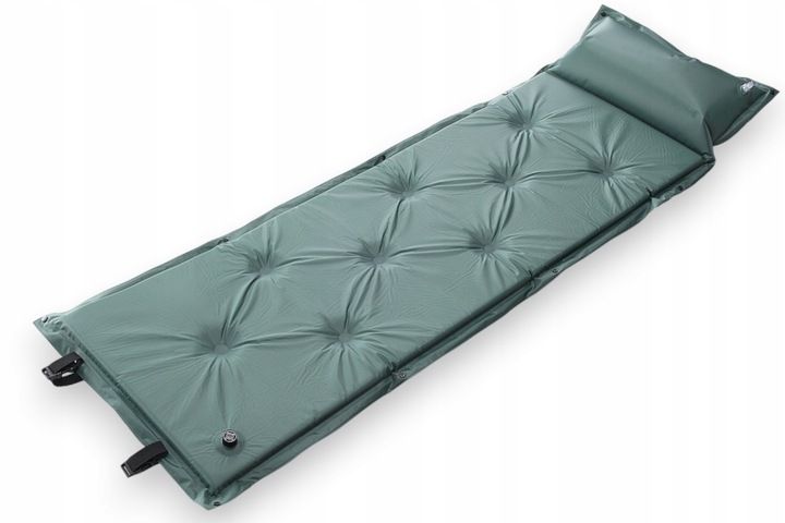 MATA SAMOPOMPUJĄCA Z PODUSZKĄ SPORTVIDA MATERAC KARIMATA TURYSTYCZNA zdjęcie 1