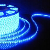 Taśma led dioda 5050 20 mb 230V niebieska IP68