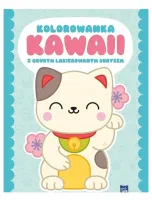 KOLOROWANKA KAWAII Z GRUBYM LAKIEROWANYM OBRYSEM [KSIĄŻKA]