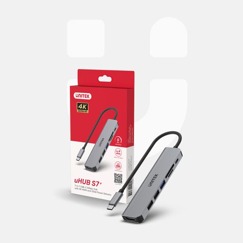 Hub USB Unitek USB-C 7w1 na Arena.pl