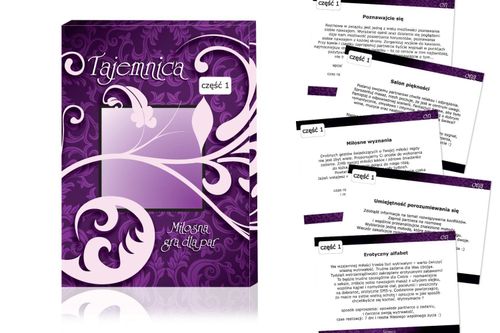 polecenia karty erotyczne gra dla par tajemnica 1 na Arena.pl