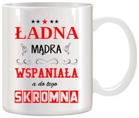 KUBEK Z NADRUKIEM DLA KOLEŻANKI DZIEWCZYNY ŻONY MAMY DZIEŃ KOBIET URODZINY