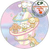 Opłatek na tort Cinnamoroll