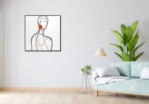 Plakat 80x80cm Pustka w Barwie na Arena.pl