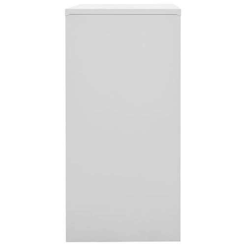 Szafka zamykana na klucz, szaro-niebieska, 90x45x92,5 cm, stal na Arena.pl