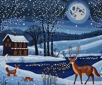 Plakat 60x50cm Przyszła Zima