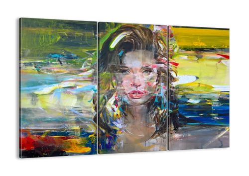 Obraz Na Płótnie - Portret Kobieta - 105X70 Cm - Ce105X70-3473 na Arena.pl