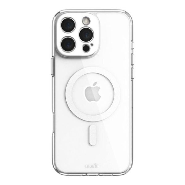 Moshi iGlaze MagSafe - Etui iPhone 16 Pro Max (Luna Silver) zdjęcie 3