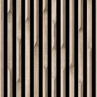 TAPETA WZÓR PANELE ŚCIENNE DREWNIANE LAMELE 3D