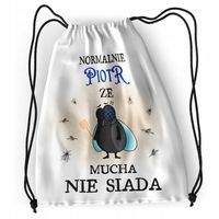Plecak Dla Piotra Sportowy Szkolny Worek Torba Z Nadrukiem Ze Zdjęciem