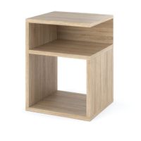 Szafka Nocna Stolik Bez Szuflady Do Sypialni Nowoczesny Pojemny Dąb Sonoma