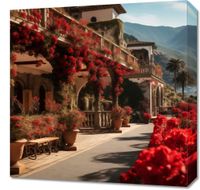 Obraz 50x50cm Czerwona Idylla