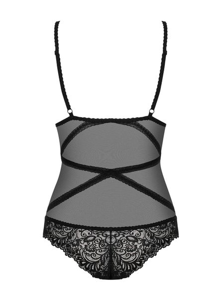 Seksowne Prześwitujące Body Bondea Teddy Obsessive S/M zdjęcie 5