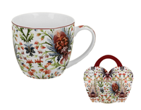kubek 460 ml w "koszyczku" marbella