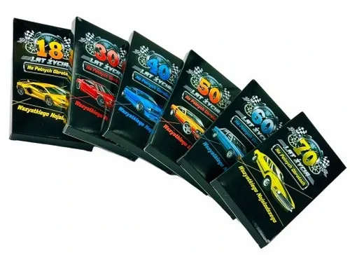 Prezent na URODZINY z okazji urodzin 40 lat CZTERDZIESTKA 18 30 50 60 wzory na Arena.pl