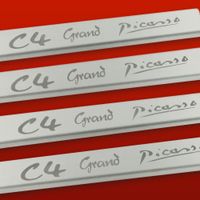 Listwa progowa CITROEN C4 GRAND PICASSO MK1 Stal nierdzewna 304 mat 4szt