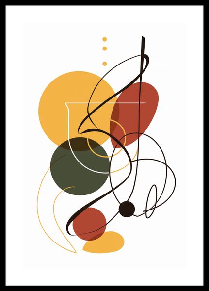 Plakat 30x45cm Taniec Form i Barw zdjęcie 3