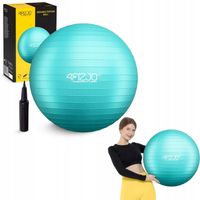 PIŁKA GIMNASTYCZNA do ćwiczeń pilates piłka rehabilitacyjna ABS 4FIZJO