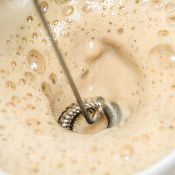 ELEKTRYCZNY SPIENIACZ DO MLEKA RĘCZNY UBIJACZ DO KAWY 190 mm zdjęcie 4