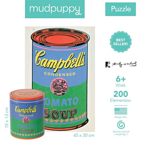 Mudpuppy Puzzle Andy Warhol 200 elementów na Arena.pl