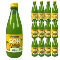 12x Sok z cytryn BIO 250ml