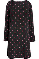 Next Czarna Sukienka w Romby, Petite - 34 / XS