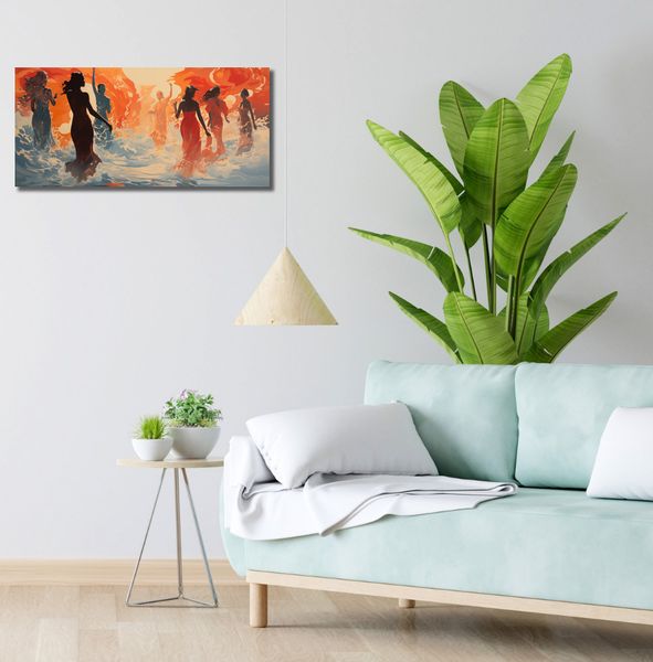 Obraz 70x30cm Taneczny Żar zdjęcie 2
