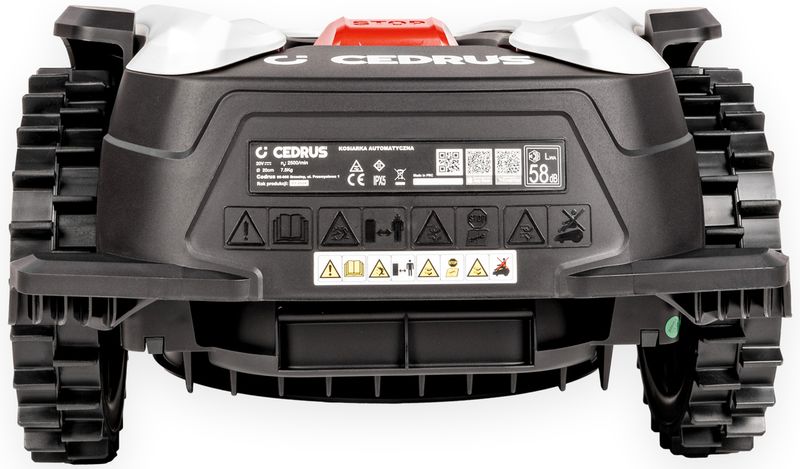 CEDRUS M12+ ROBOT KOSZĄCY KOSIARKA AUTOMATYCZNA DO TRAWY C-MOW 1200m2 - OFICJALNY DYSTRYBUTOR - AUTORYZOWANY DEALER CEDRUS zdjęcie 8