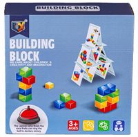 Gra Zręcznościowa Klocki Konstrukcyjne, Karty, Puzzle